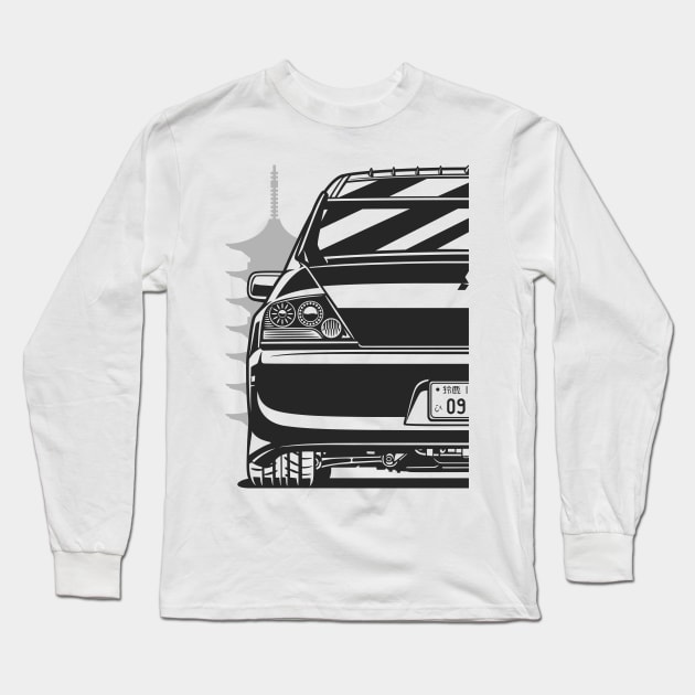 EVO IX Long Sleeve T-Shirt by Markaryan